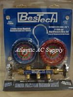 GAUGE SET W/HOSES BESTECH